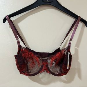 Natori Women’s Frenzy Unlined Underwire Bra New with Tag